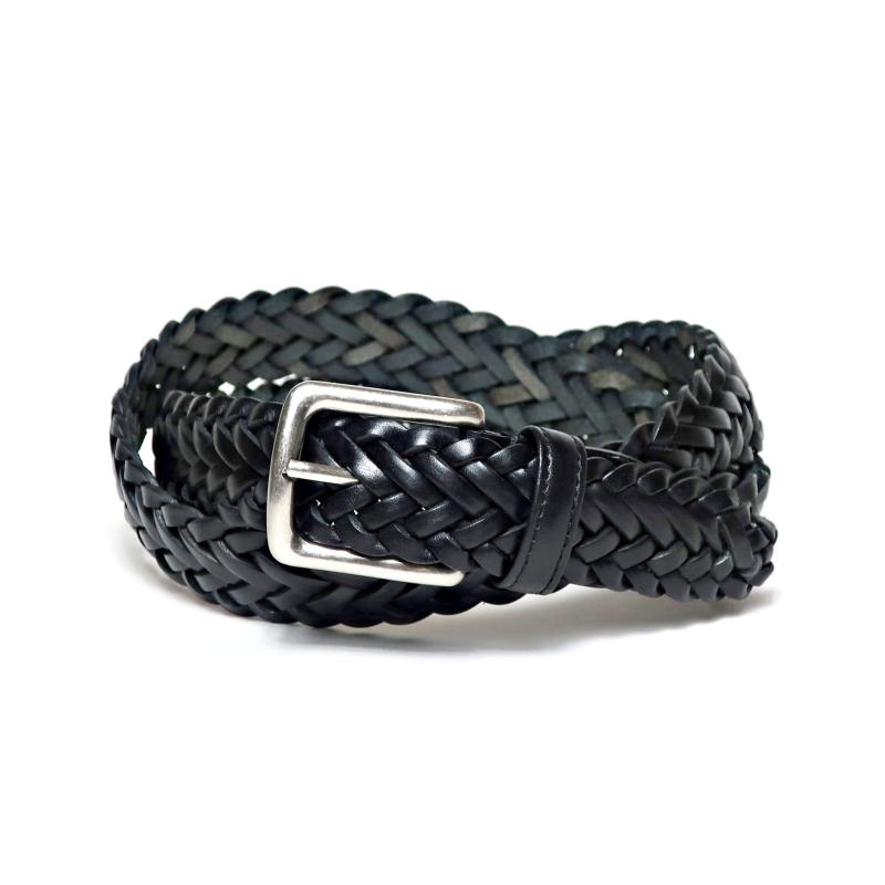 [KIETH] メッシュ ベルト レザー メンズ ブラック 50有余年の歴史とクラフトマンシップが創り出す確か..