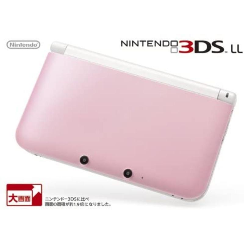【整備済み品】 任天堂 ニンテンドー3DS LL ピンクXホワイト バッテリー交換済み 【メーカー生産終了】