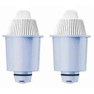 ポット型ミネラル浄水器交換用カートリッジ 2個入り 浄水ポット フィルター 交換カートリッジ 塩素除去 ミネラル添加 おいしい水 ろ過 キッチン用品 台所用品 日本製 互換品ではありませ