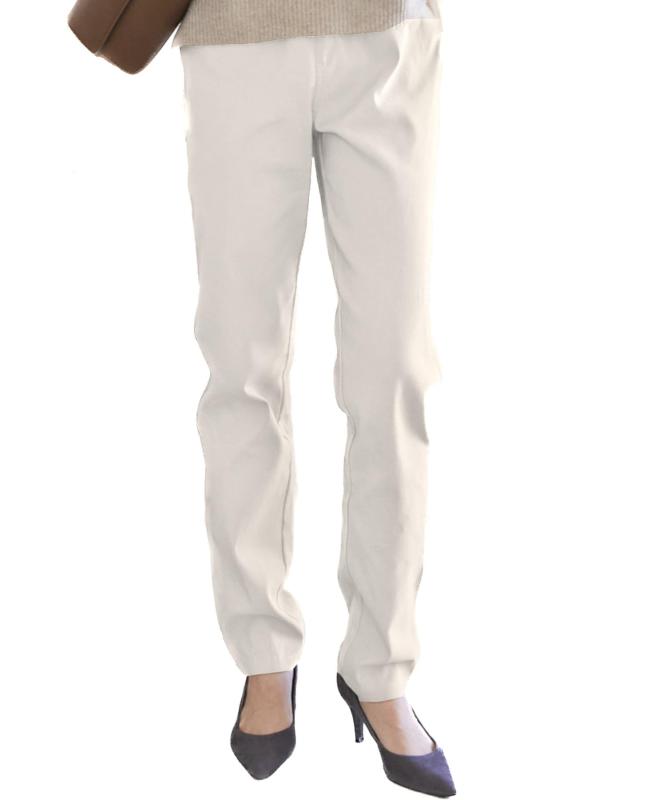 [神戸レタス] ストレッチパンツ スキニー レディース 大きいサイズ ウエストゴム 伸びる 伸縮性 通勤 仕事服 ママ 走れる ズボン オフィス カジュアル きれいめ 春服 夏服 秋服 冬服 春 夏 秋(3.0)