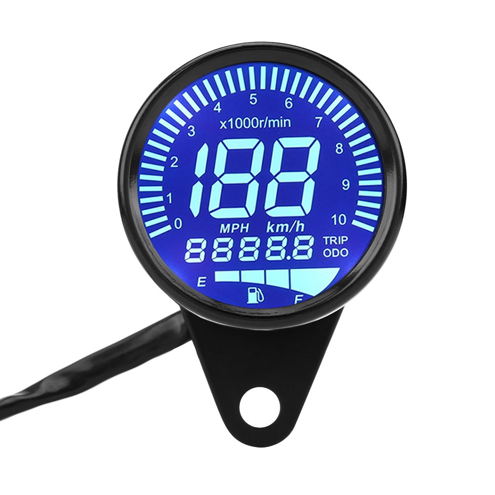 ・電圧:12V ・最大速度表示:160km/h ・表示色:青 ・インターフェイスカラー:ブラック