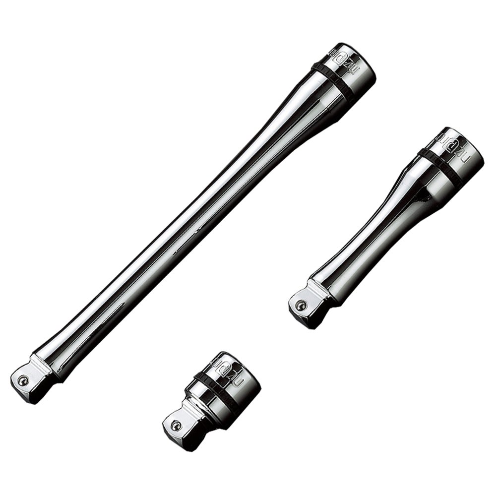 ・差込角:9.5mm (3/8インチ) ・セット内容:ウォブルエクステンションバー (NBE3-030JW、075JW、150JW) ・振角:約13度