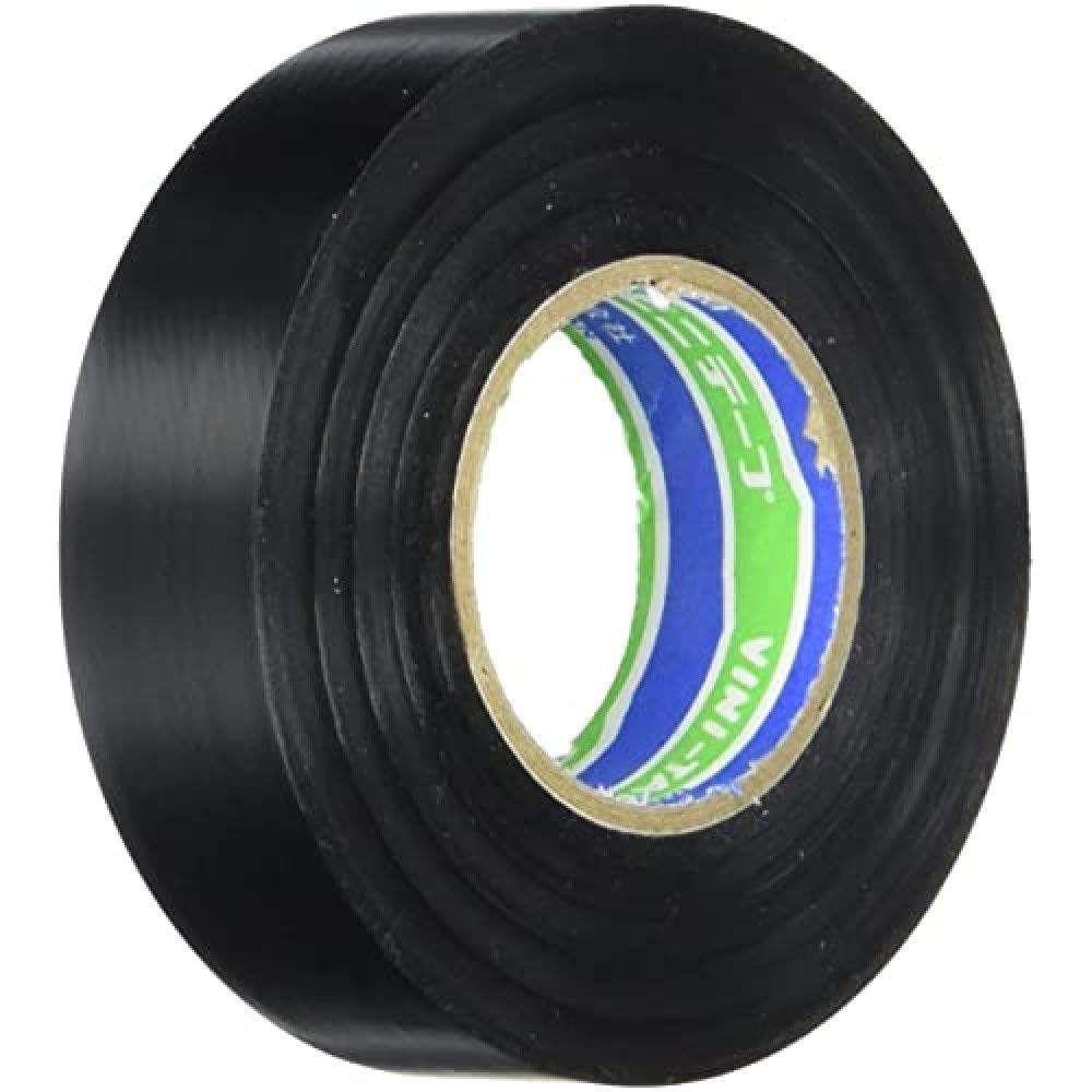 ハーネステープ 幅19mm×25m 黒 絶縁テープ 配線用 結束用 ゴム系粘着剤 自動車整備 電装品固定用