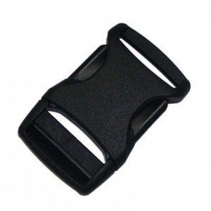 サイドリリースバックル 25mm テープ幅対応 汎用 プラスチック製 交換用 部品 留め...