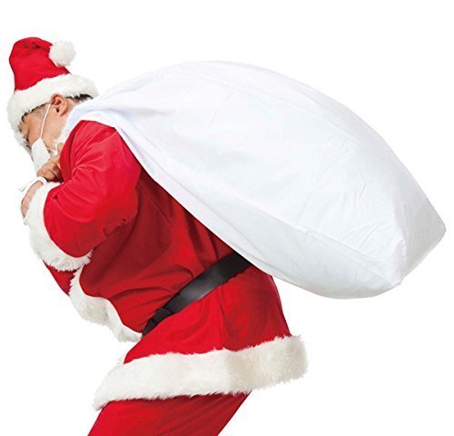 MAKE CHEERFUL サンタクロース 袋 クリスマス袋 サンタさんの袋 大きサイズ 70cm×1...