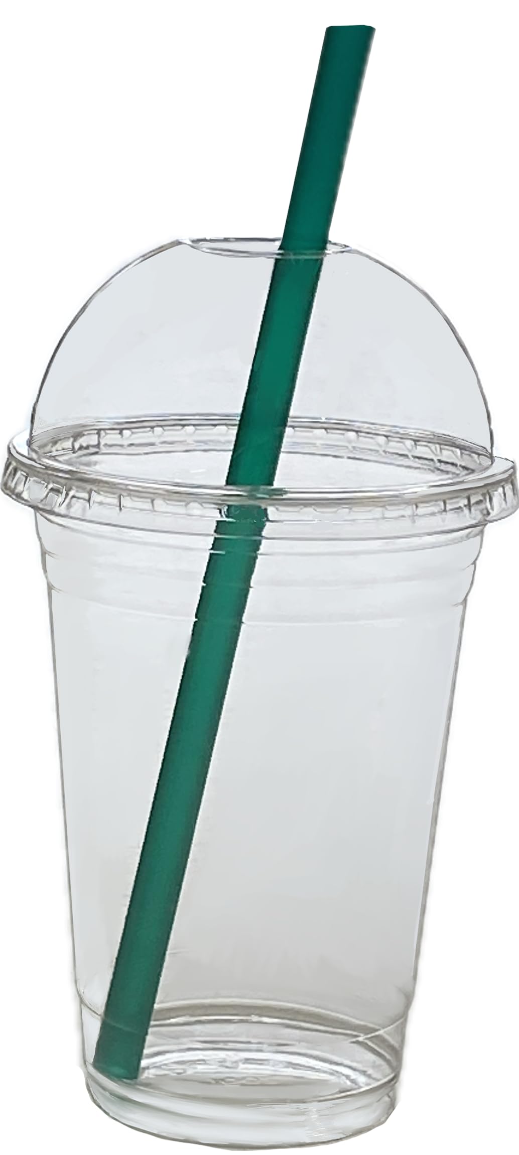 テイクアウト用クリアカップ 600ml 20オンス 専用ドーム型フタ付 穴あき リッド COLD専用 PET樹脂
