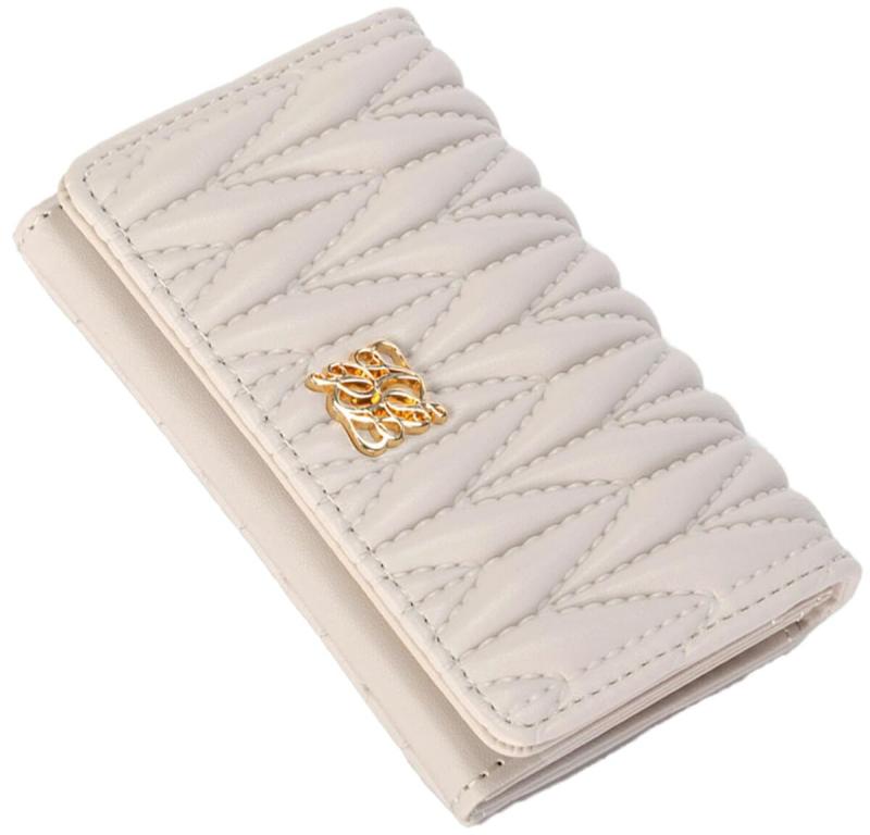 [アルトローズ] 名刺入れ 2ポケット かわいい キルティング カードケース シンプル 薄型 ロージア