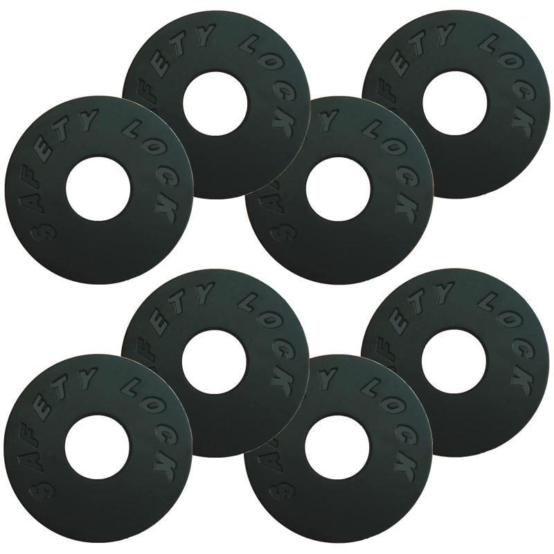 乐天商城 - D.SigiYa ギターストラップロック ガスケット 8個セット ギター アクセサリー 安全ストラップロックワッシャー シリカゲル 製 滑り止め 落下防止 ストラップ ブロック 取り付けが簡単 持ち運