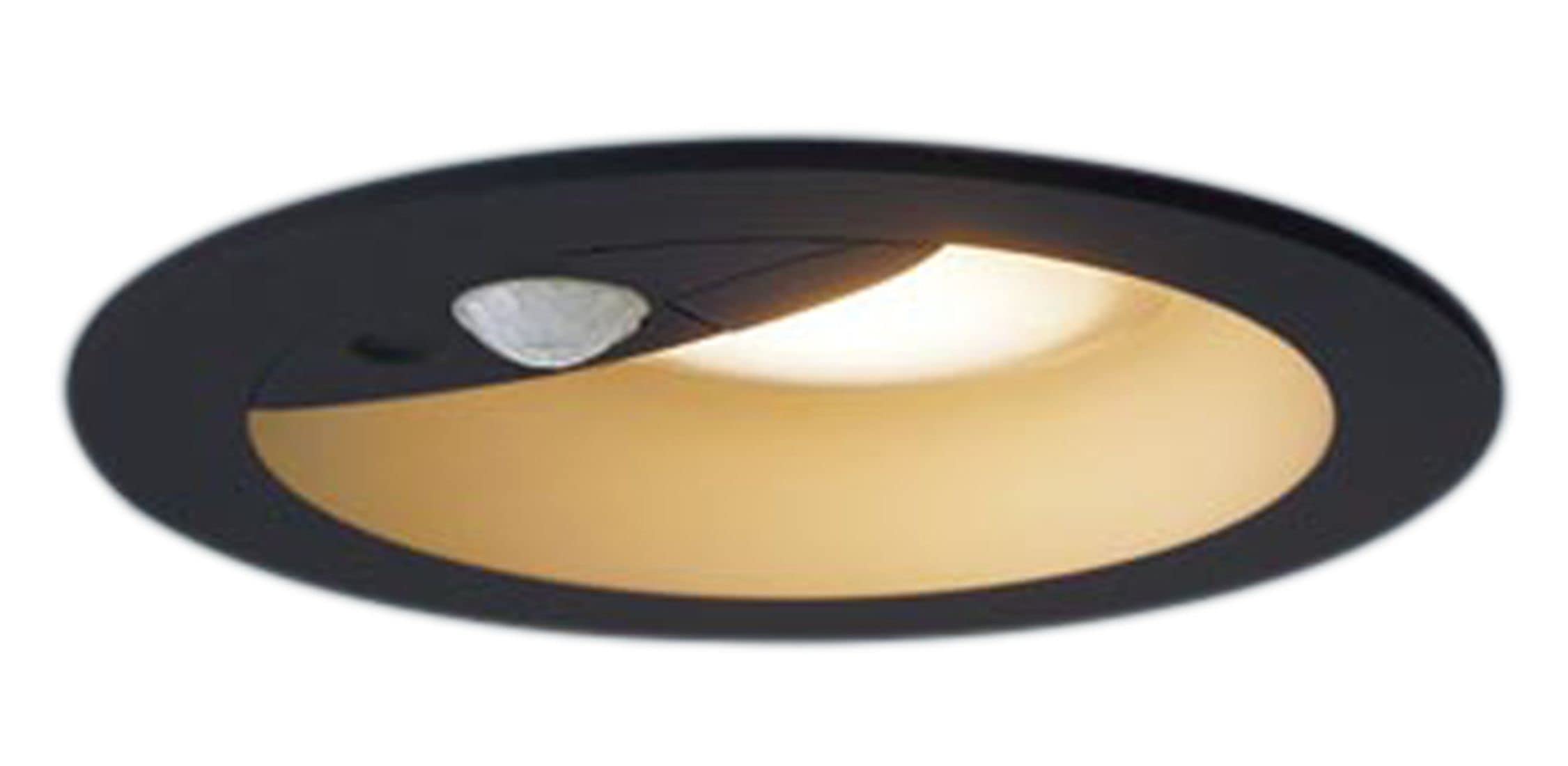 ・埋込穴径:φ100mm ・埋込高:100mm ・光源:LED(電球色) ・タイプ:軒下用ダウンライト(浅型10H・高気密SB形・拡散タイプ・マイルド配光) ・機能:防雨型、FreePaお出迎え、ペア点灯可能型、シンプルタイマー、明るさセンサ付、段調光省エネ型