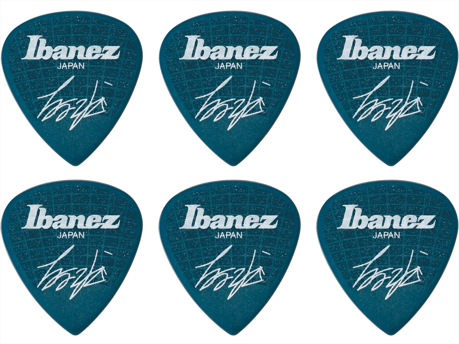 ・厚さ:Heavy (1.0mm) ・素材:ポリアセタール ・形状:Short Teardrop (IbanezピックNo.16と同形状) ・加工:Sand Grip加工 ・生産国:日本