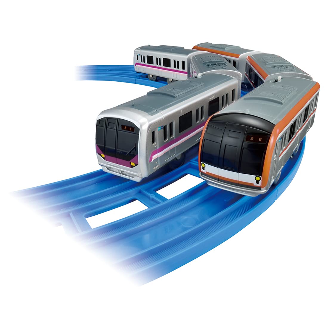 プラレール 東京メトロ半蔵門線08系 東京メトロ有楽町線・副都心線10000系 電車 おもちゃ 3歳以上