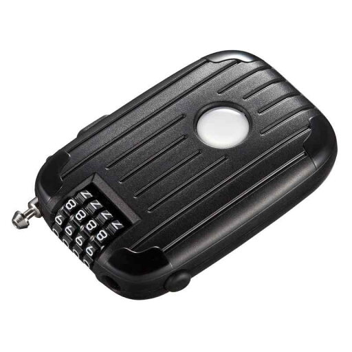 サンワサプライ(Sanwa Supply) eセキュリティ(ワイヤーリール式ダイヤル錠) SLE-11LN サンワサプライ(Sanwa Supply) eセキュリティ(ワイヤーリール式ダイヤル錠) SLE-11LN