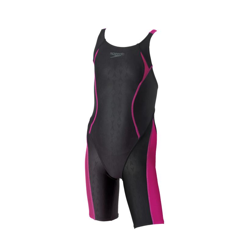 Speedo(スピード) 競泳水着 FLEX Σχ Junior Openback Kneeskin フレックスシグマカイジュニアオープンバックニースキン SCG12301F ガールズ ワイルドチェリー 140