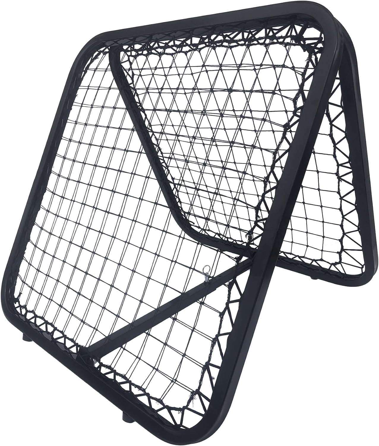 【商品内容】リバウンドネットの大きさは75cm×75cm、材質は鉄+ポリエステルメッシュ、梱包サイズ:80cm x 77cm x7cm 、重量:約7 kg 【製品詳細】リバウンドネットには4つの底部支持と4本の地釘があり、室内と室外は非常に安定して実用的である。製品は単層と二層からなる両面リバウンドネットで、子供と大人が同時に使用するのに適している。 【角度調節】リバウンドネットには5つの角度が調節でき、自分に合った角度を選んで、さまざまな運動テクニックを練習することができます。 【アクション】ボールを返すリバウンドネットは、シュート練習、パス練習、ヘッダー練習に最適なので、自分でサッカーの練 習ができます。 ソフトボール、ホッケー、テニスなどの他のスポーツも使用できます。 【ポータブルで簡単】軽量で持ち運びが容易で、セットが簡単で折りたたみ可能です組み立てが簡単:クリックしやすい組み立てボタンを設計し、ネジを締めてネットをセットします。組み立てと取り外しが非常に簡単です。 いつでもどこでもお子様とプレイタイムをすばやく設定してお楽しみください。 屋内、屋外、裏庭、庭、芝生、砂浜、サッカー場などに適しています。 リバウンドネット 両面 リバウンドネット