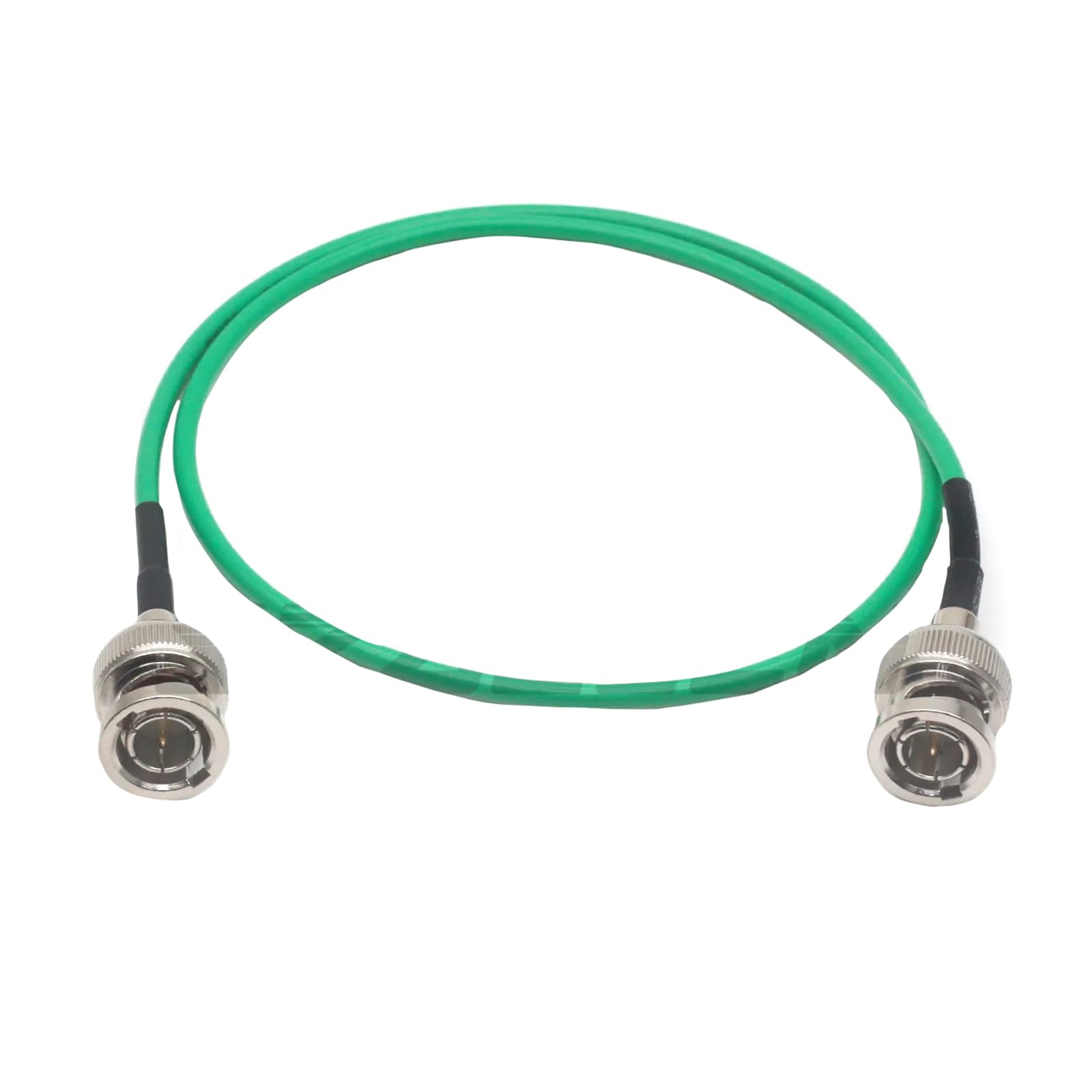 3G HD-SDIケーブル RG174 75Ohm ストレートBNCオス - L字型BNCオス 延長同軸ケーブ...