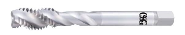 ・呼び:1/2-13UNC ・精度:STD ・食付:2.5P ・ねじ長:23mm ・全長:85mm ・シャンク径:9mm ・溝数:3 ・加工用途:止り穴 ・適合被削材:炭素鋼、合金鋼、非鉄金属