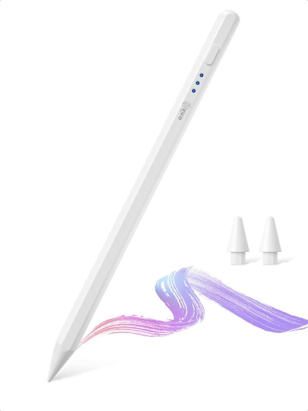 VIVID TECH アップルペンシル級急速充電 タッチペン ipad 高感度&低遅延 Apple Pencil互換 滑らかさ/磁気吸着/傾き感知/電量表示/誤作動防止機能対応 ipad ペンシル 軽量 耐摩 耐久 スタイラスペン