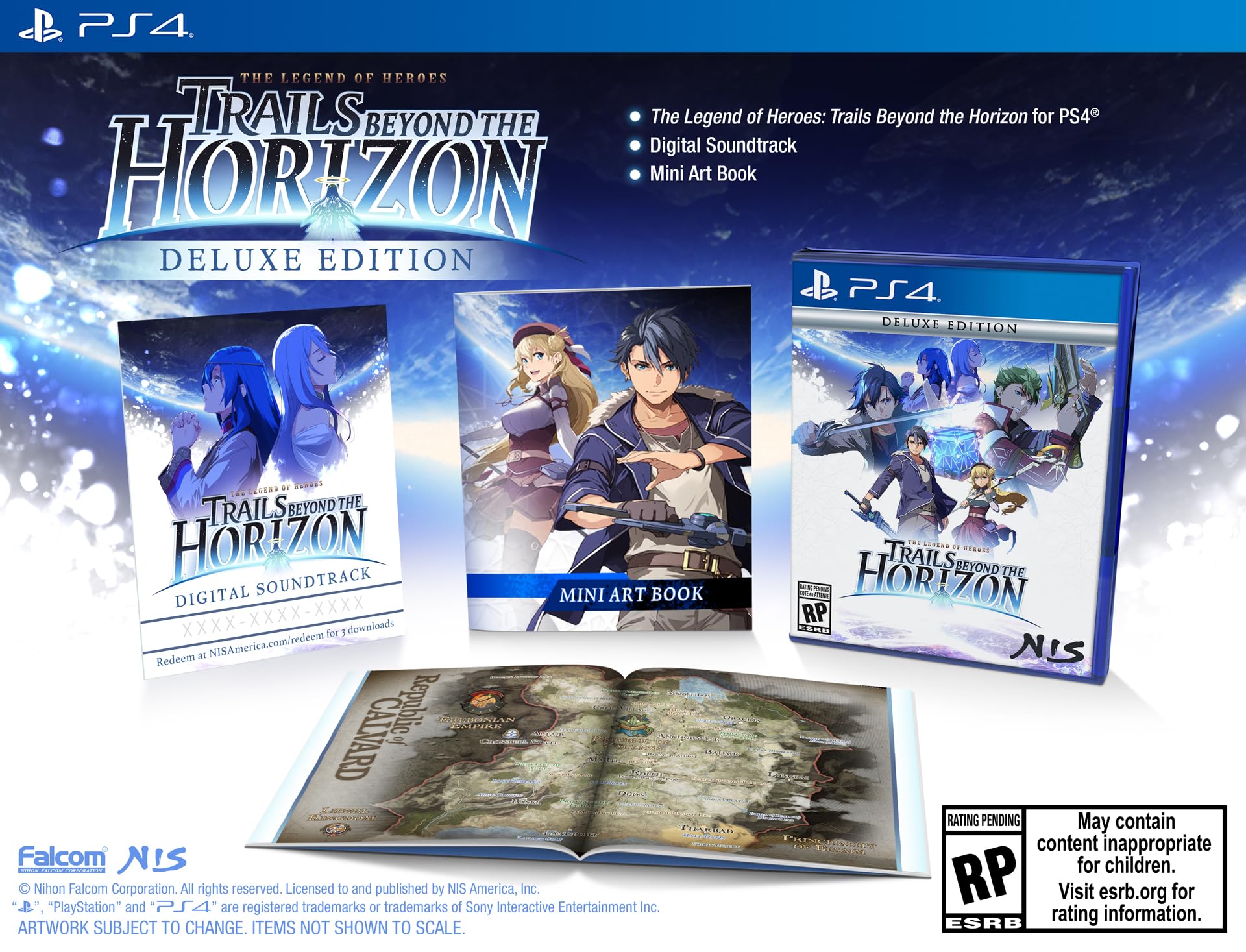 The Legend Of Heroes: Trails Beyond The Horizon - Deluxe Edition (輸入版:北米) - PS4
