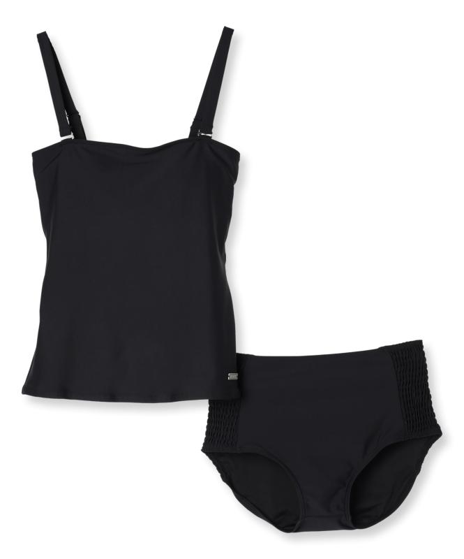 ROXY(ロキシー) ビキニスクエアネック風タンキニレディース