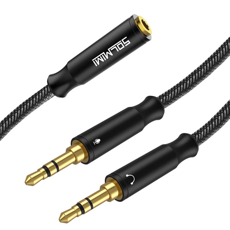 SOLMIMI イヤホン・マイク延長ケーブル(2.0)