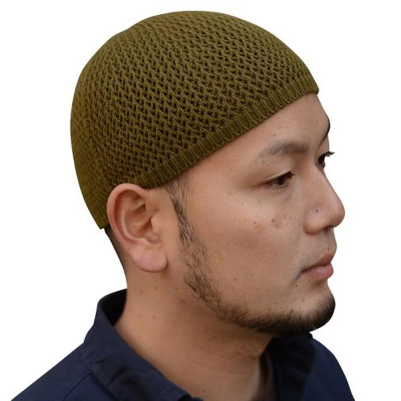 [ナコタ] シームレス コットン イスラム帽 イスラムワッチキャップ 日本製 帽子 ワッチキャップ ビーニー