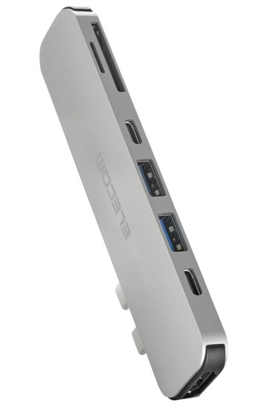 乐天商城 - エレコム USB Type-C ハブ ドッキングステーション MacBook専用 (MacBook Pro13.3 2022年6月以前発売モデル） 7-in-2 PD対応 (100W) Thunderbolt 3 Type-C×1 データ転送用Type-