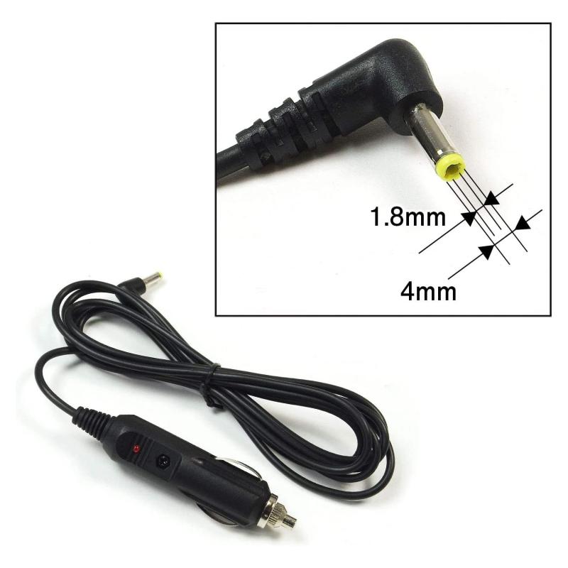 MAXWIN(マックスウィン) シガーアダプター シガーライター 12V 24V コネクター 2m 外径4mm 内径1.8mm PCA09 PCA09