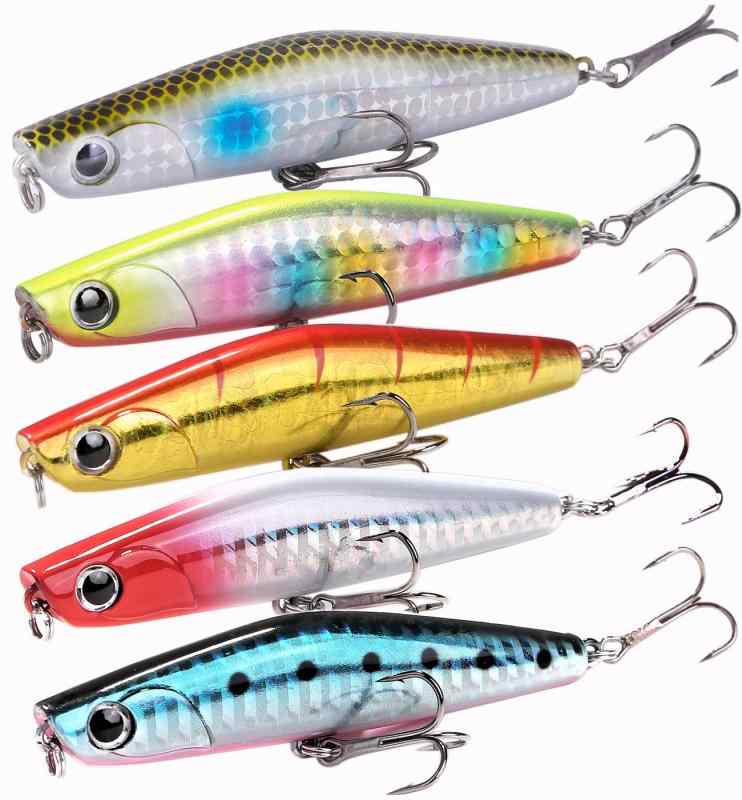 CONTYU シーバス ルアーセット シンキングペンシル 80mm 17.5g シンペン スモールルアー ヒラメ 青物