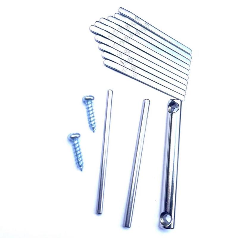 手作り用、親指ピアノの鍵、21音カリンバ用の鍵、交換用の鍵