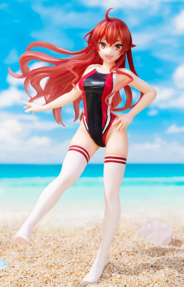 アニメスタイルの人物画 紫色の水着 709_1.jpg