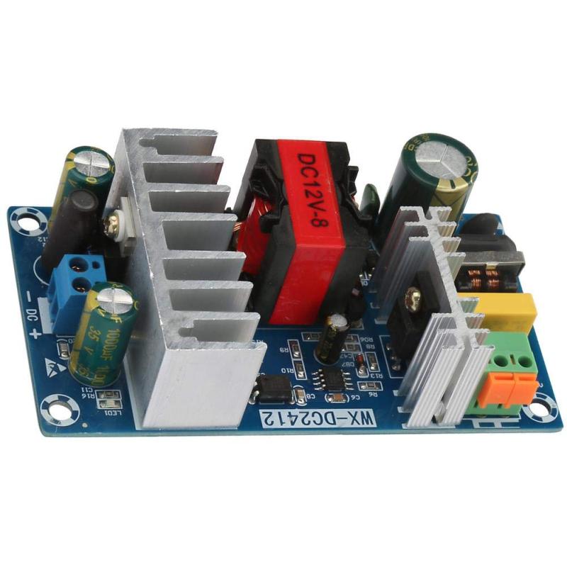 Cases - Walfront AC-DC電源モジュール 12V 8A 100Wスイッチ ング電源降圧電圧回路基板 12V電源スイッチング電源ボード 100W AC DC電源モジュール 12V8Aスイッチング電源ボード ベアボードモジュール