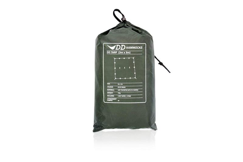 Rakuten - DD Hammocks DD Tarp 3x3 正方形 耐水性 3000mm ハンモックのフライに最適なタープ
