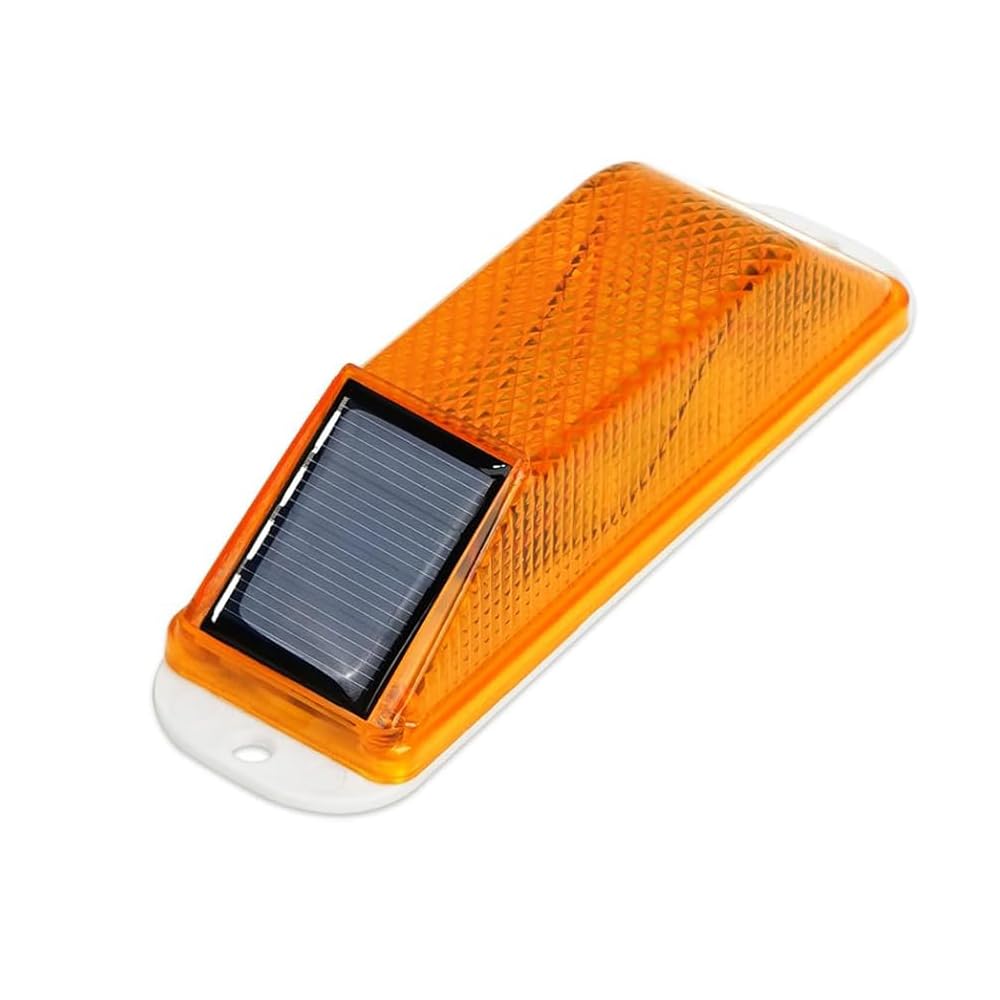 ・素材:ABS、PC ・LED数:3pcs ・点滅頻度:60-90回/分 ・防水性:IP54 ・充電時間:8-10時間 ・動作時間:40時間(フル充電) ・視認範囲:500m ・スイッチ:あり ・取付方法:ネジ取り付け/マグネット設置
