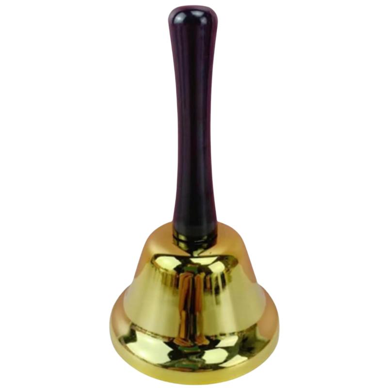 ドットコムプライム ハンドベル ベルフラッシュ 卓上ベル 呼び出し ゴールド シルバー