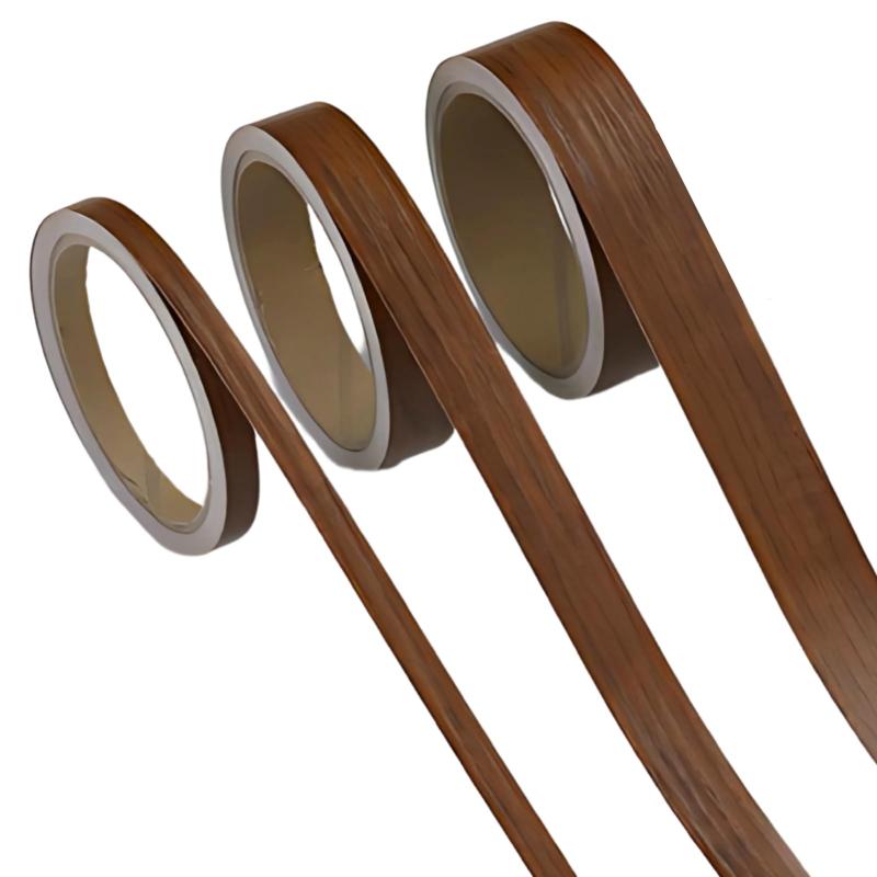 ドナリー 細い 木目補修テープ 25m 小口・木口用 リメイクシート 強力接着 防水仕様 DIY 家具 補修 | 10mm/20mm/30mm