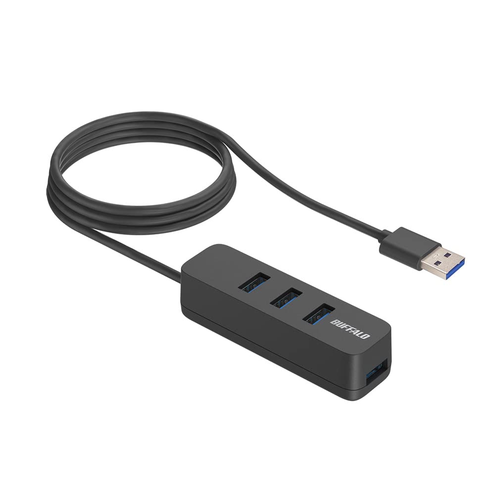 ・インターフェース:USB 3.2(Gen 1) / 3.1(Gen 1) / 3.0 ・ポート数:4ポート ・ケーブル長:1m ・形状:上挿しタイプ ・規格:VCCI Class B取得