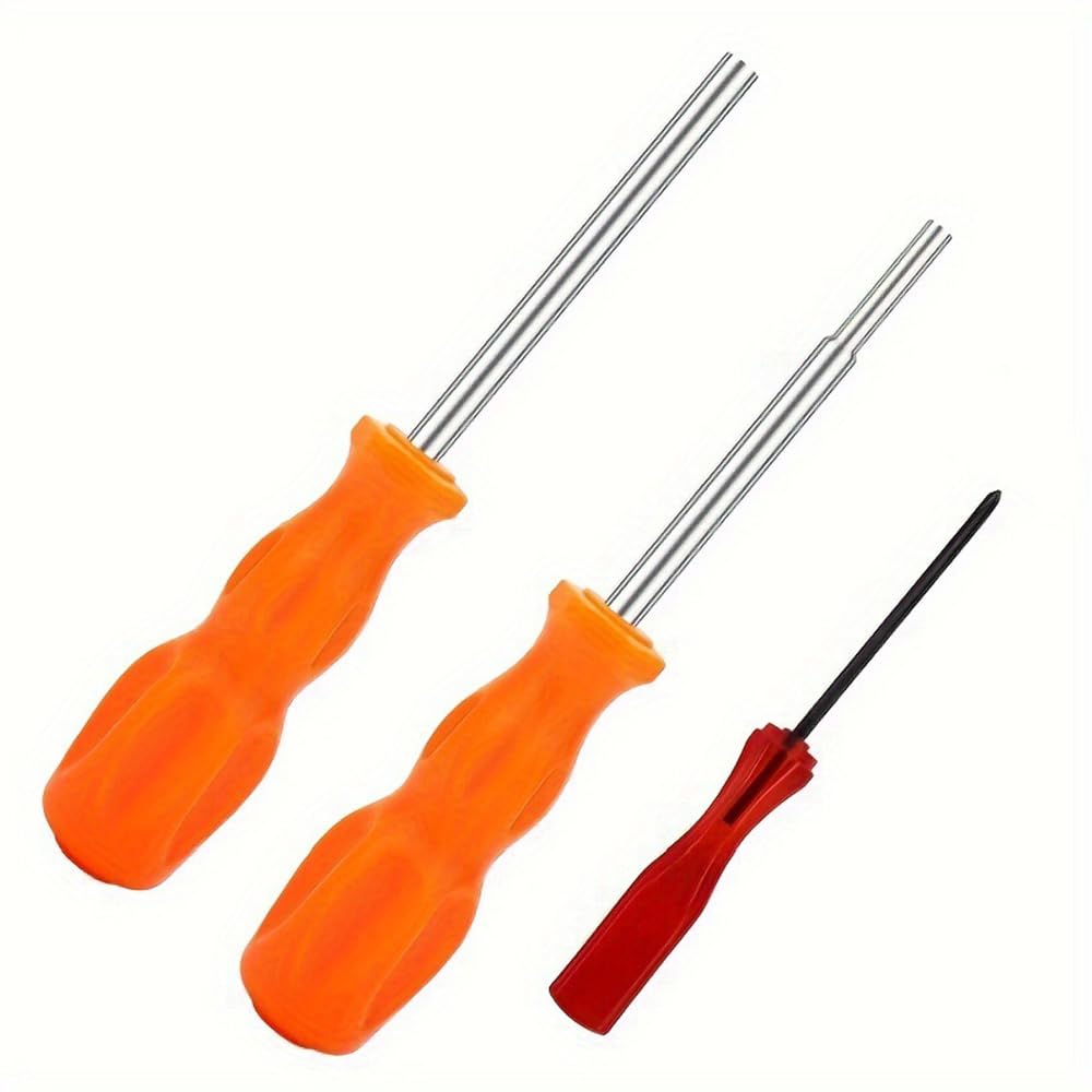 仕様: 対応ネジサイズ 3.8mm + 4.5mm + 2.5mm ドライバー各1本 材質:ブレードヘッドとブレードバーは合金工具鋼で作られており、耐久性に優れています。ハンドルは高品質のプラスチック製で、人間工学に基づいたデザインで、力を入れやすく、握りやすく、滑りにくいです。 用途: ねじ山の取り付けと取り外しに使用 実用性:ゲーム機の開封、分解、修理、メンテナンスに欠かせないツールで、古いモデルとも互換性があるので便利に使用できます。 適用シナリオ:携帯電話、PHS、ラジオ、コンピューター、家庭用ゲーム機などの修理に適しています。 これはとても実用的な製品です