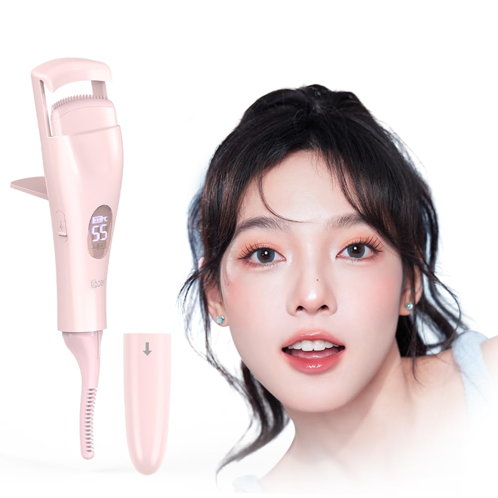 ・タイプ:2in1(カーラー型&スティック型) ・予熱時間:10秒 ・温度設定:3段階 ・ディスプレイ:液晶(温度・電池残量表示) ・充電方式:Type-C ・機能:自動OFF ・重量:軽量設計
