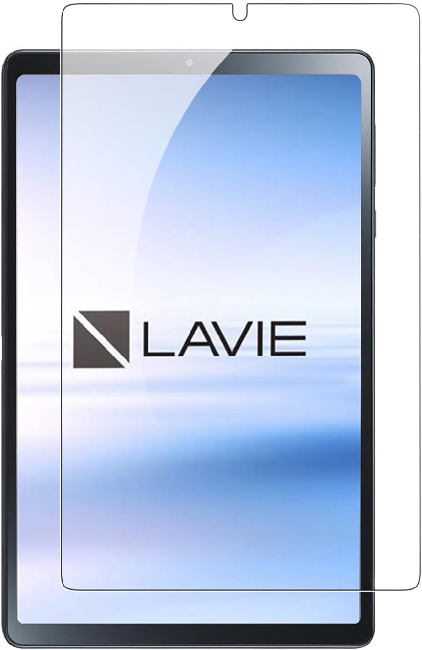 ・対応機種:NEC LAVIE Tab T8 T0855/KAS 8.7インチ ・加工:2.5Dラウンドエッジ加工 ・素材:日本旭硝子素材AGC ・透過率:99%以上 ・硬度:9H ・機能:低反射、UVカット、飛散防止加工、防指紋加工