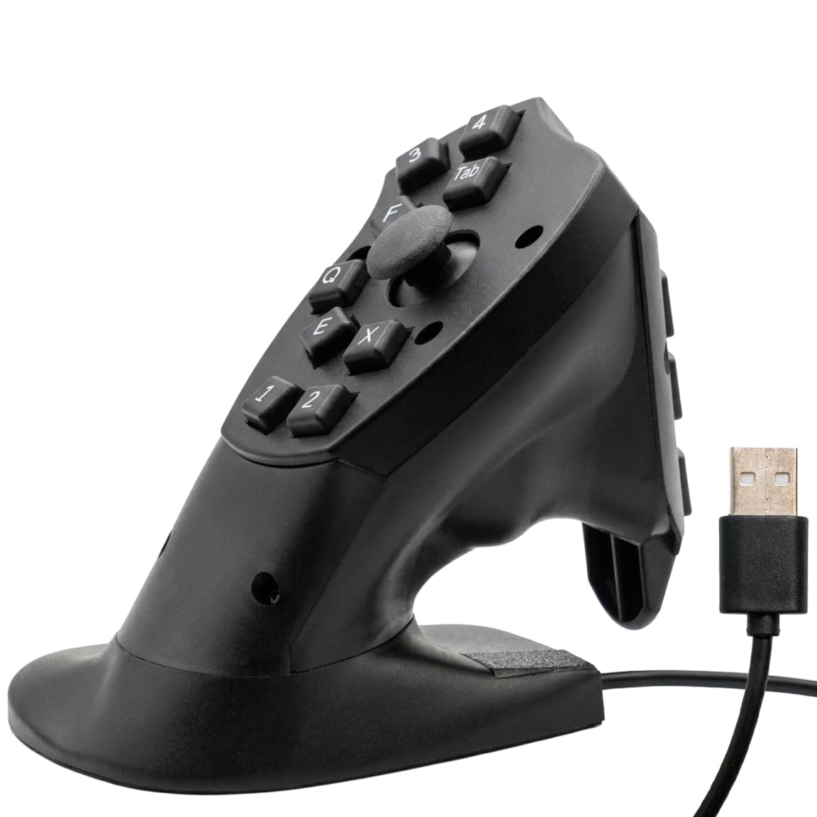 マウスと使うコントローラー アンチドリフトホールセンサー採用 FPS左手デバイス ゲーミングキーボード