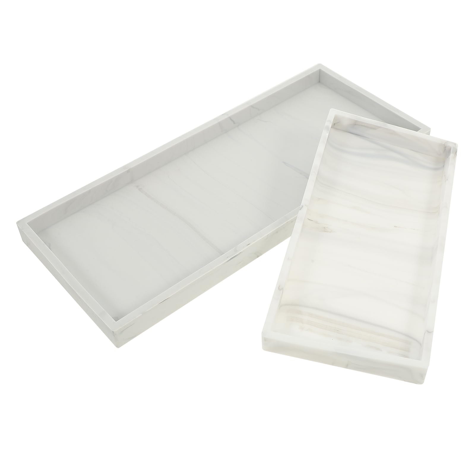 ・セット内容:2個セット (L×1、S×1) ・素材:シリコン ・サイズ(L):30.00×12.50×2.00cm (11.79×4.91×0.79インチ) ・サイズ(S):20.00×10.00×2.00cm (7.86×3.93×0.79インチ) ・形状:長方形 ・構造:厚みのある構造(高耐荷重性)