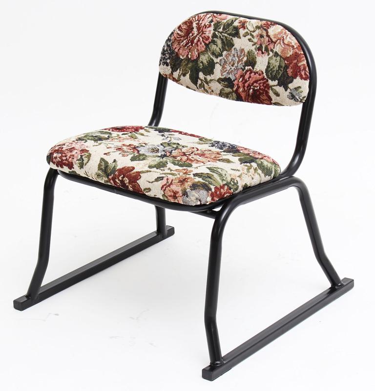 ビータ(Vita) 背付き和座敷チェア ゴブラン 4脚セット 本体サイズ(約):1脚当たり/幅42×奥行42×高さ46.5..