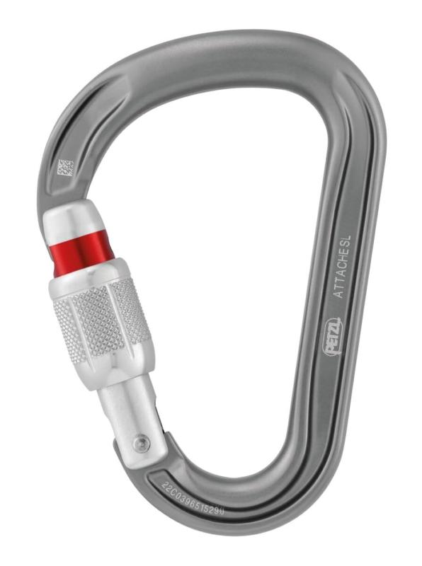 Rakuten - ペツル (PETZL) M038AA00 アタッシュ スクリューロック グレー [並行輸入品]