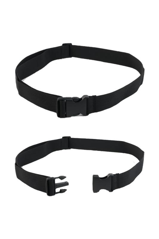 [CARRY ALL BEFORE ONE] ワンタッチバックル 作業ベルト ショルダーストラップ 2個セット 作業用 業務用 ポーチ用 ウエストポーチ用 ナースポーチ用 付け替え用 予備 交換用 長さ調節可能 男女兼