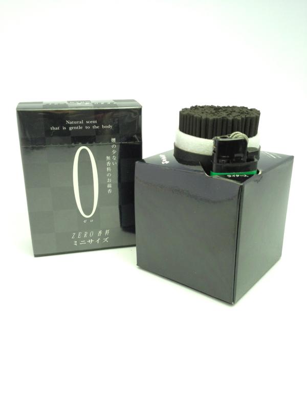 石のさかいZERO 詰め替え用 ミニ寸 線香 約60g×2P'kg微煙 ゼロ香料 屋内用 マンション 集合住宅ブランド証明書付