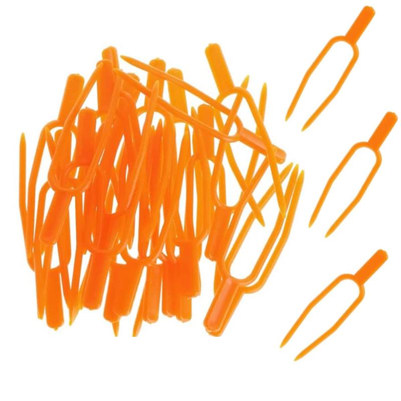 YFFSFDC 植物サポート 園芸 クリップ 100本セット プラントクリップ 園芸用便利クリップ 植物固定クリップ 西瓜 イチゴ 固定フォーク 農業用 クリップ 園芸用具 誘引作業 ガーデニング 園芸用