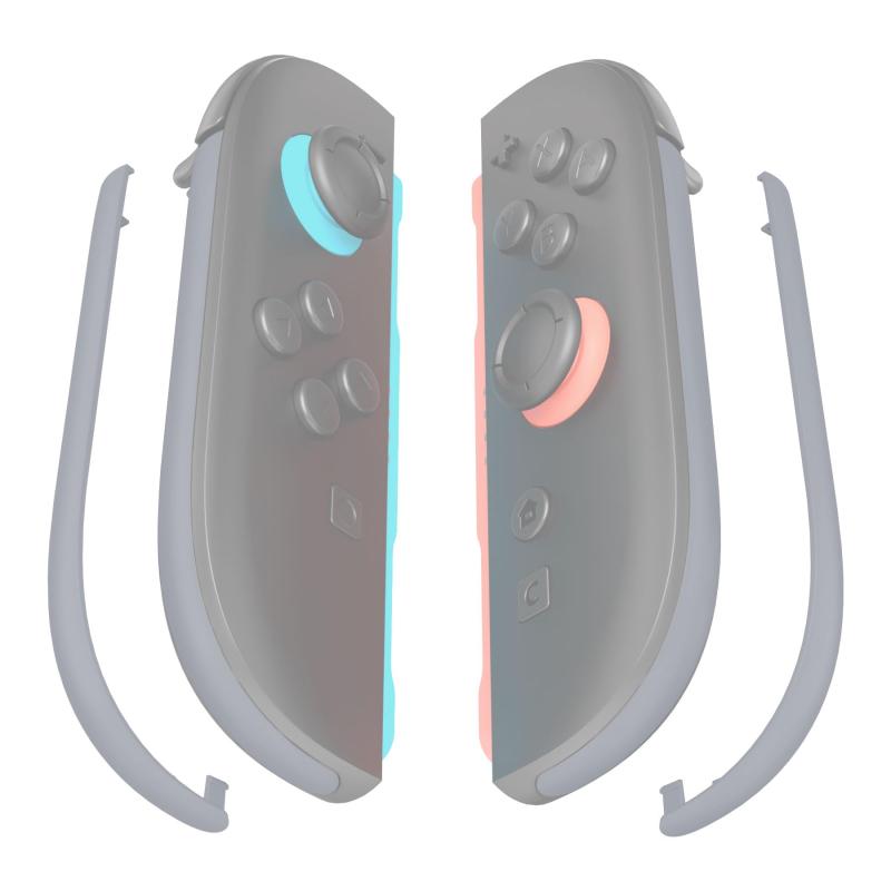 eXtremeRate JoyCon 2対応用交換装飾ストリップ、Nintendo Switch 2コントローラー対応DIYカスタム 装飾サイドハウジングトリムシェル 分解ツール付き