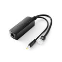 PoEスプリッター5V2.4A出力、IEEE802.3af標準10,100,1000MbpsRJ45ポートパワーオーバーイーサネットUSBスプリッターアダプターRaspberryPi 4、タブレット、Dropcam