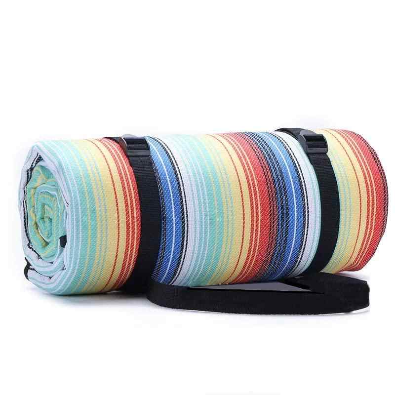 Blue Giraffe レジャーシート 厚手 ピクニックシート大判 200X200cm 3層構造 レジャーマット アウトドア クッション 防水 おしゃれ チェック柄 洗える 花火大会 運動会 遠足