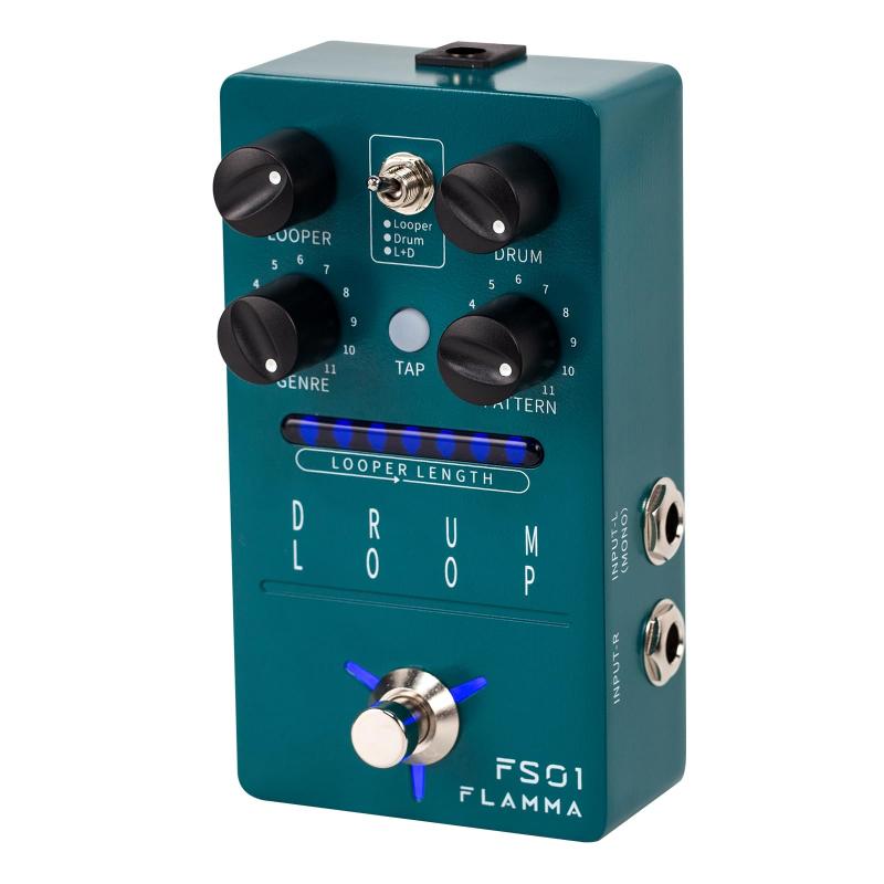 FLAMMA Guitar Pedals Reverb Delay Modulation Preamp Cabinet Simulation Digital Stereo Electric Guitar Pedal